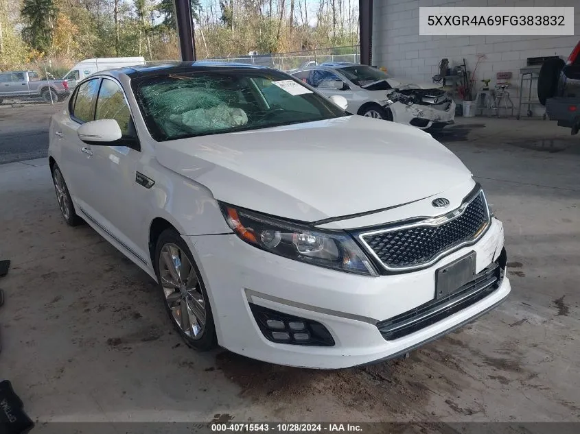 2015 Kia Optima Sxl Turbo VIN: 5XXGR4A69FG383832 Lot: 40715543