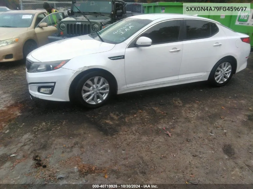 2015 Kia Optima Ex VIN: 5XXGN4A79FG459697 Lot: 40719925