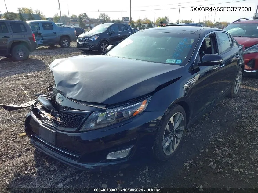 5XXGR4A65FG377008 2015 Kia Optima Sx Turbo