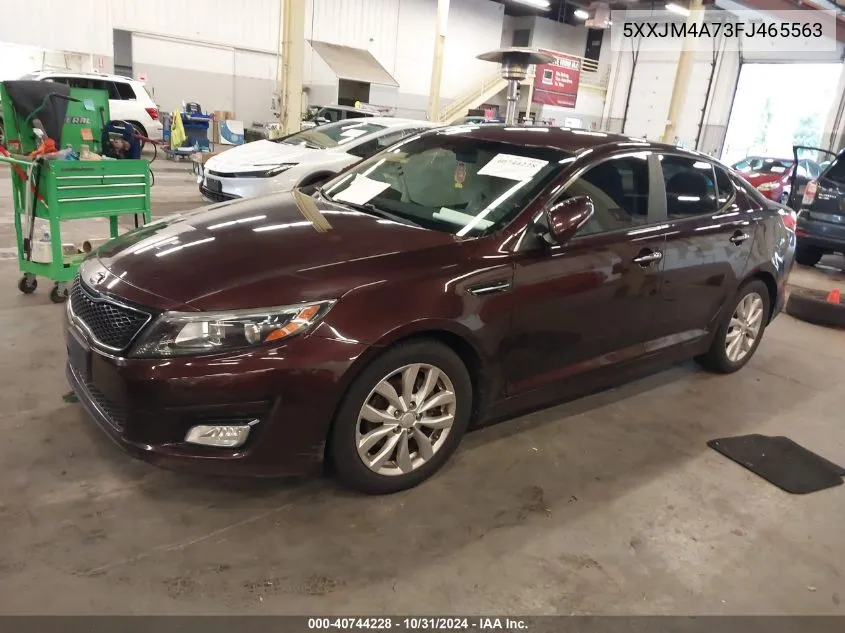 2015 Kia Optima Lx VIN: 5XXJM4A73FJ465563 Lot: 40744228