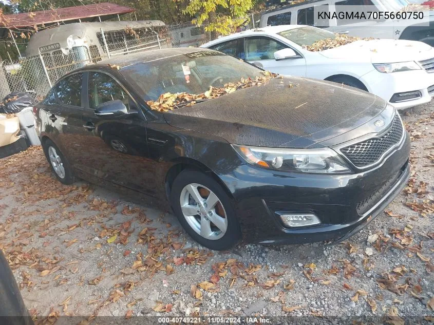 KNAGM4A70F5660750 2015 Kia Optima Lx