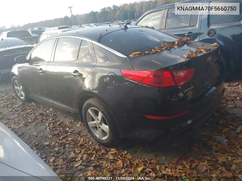 KNAGM4A70F5660750 2015 Kia Optima Lx