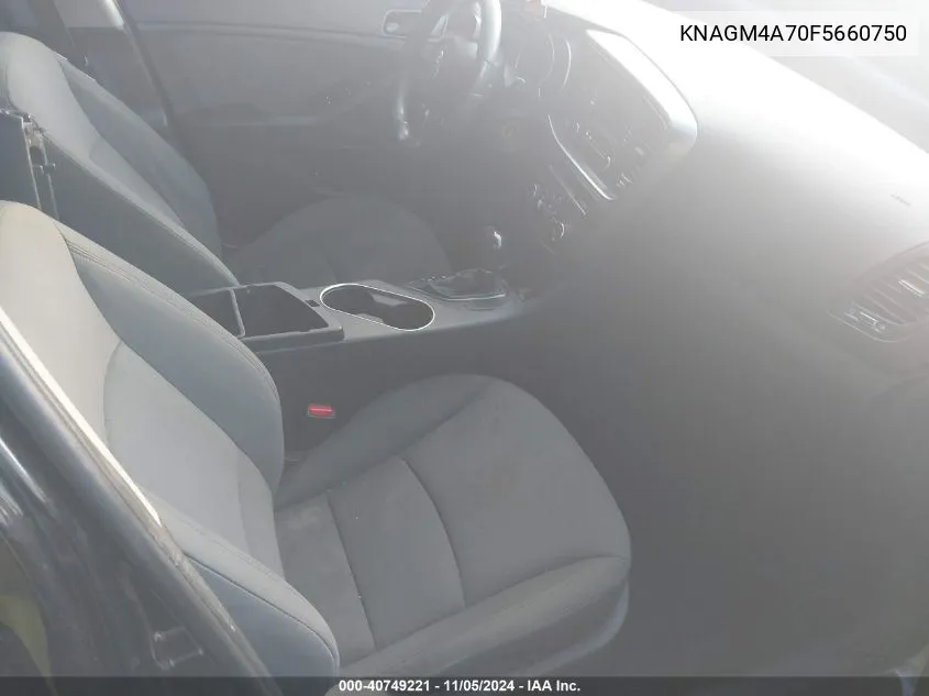 KNAGM4A70F5660750 2015 Kia Optima Lx