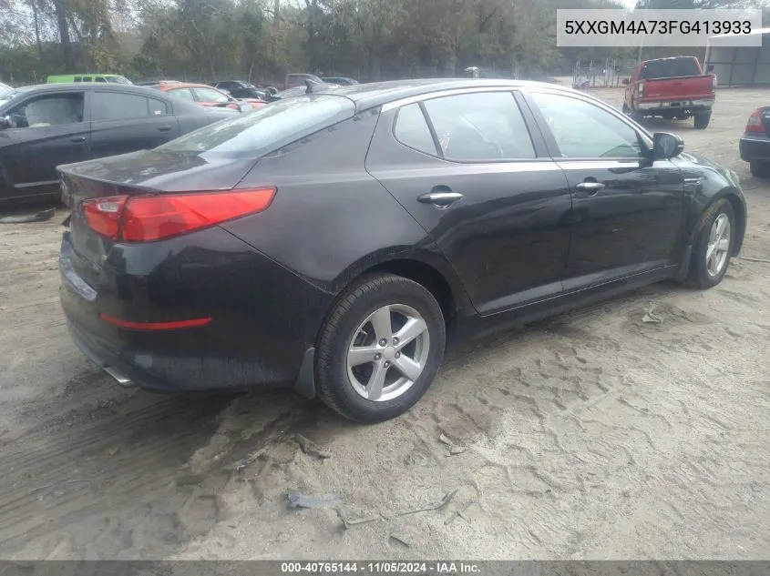 5XXGM4A73FG413933 2015 Kia Optima Lx