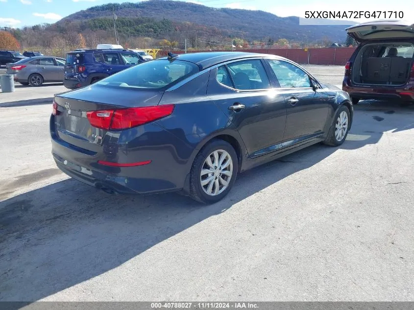 2015 Kia Optima Ex VIN: 5XXGN4A72FG471710 Lot: 40788027