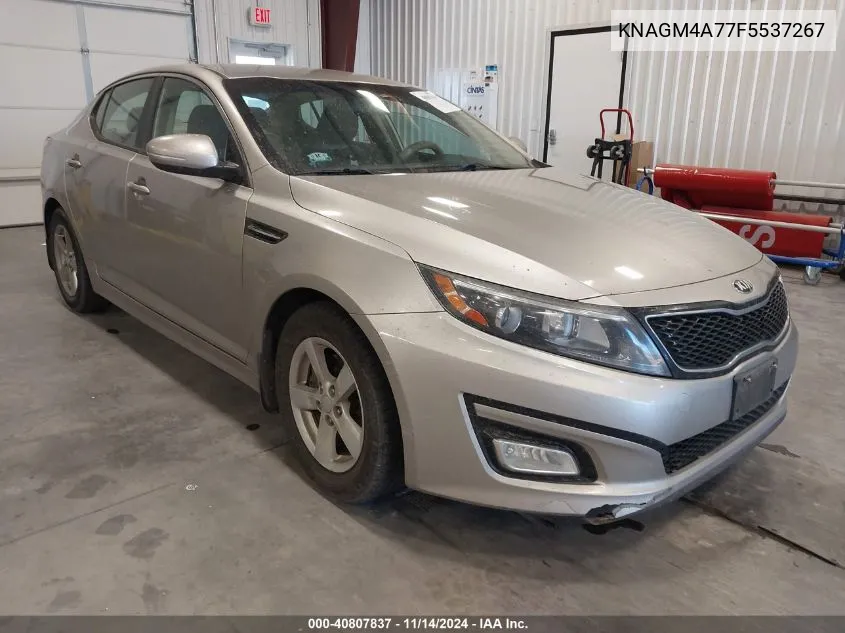 2015 Kia Optima Lx VIN: KNAGM4A77F5537267 Lot: 40807837