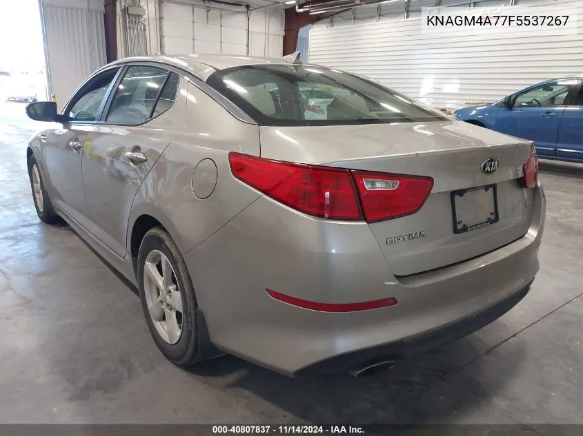 2015 Kia Optima Lx VIN: KNAGM4A77F5537267 Lot: 40807837