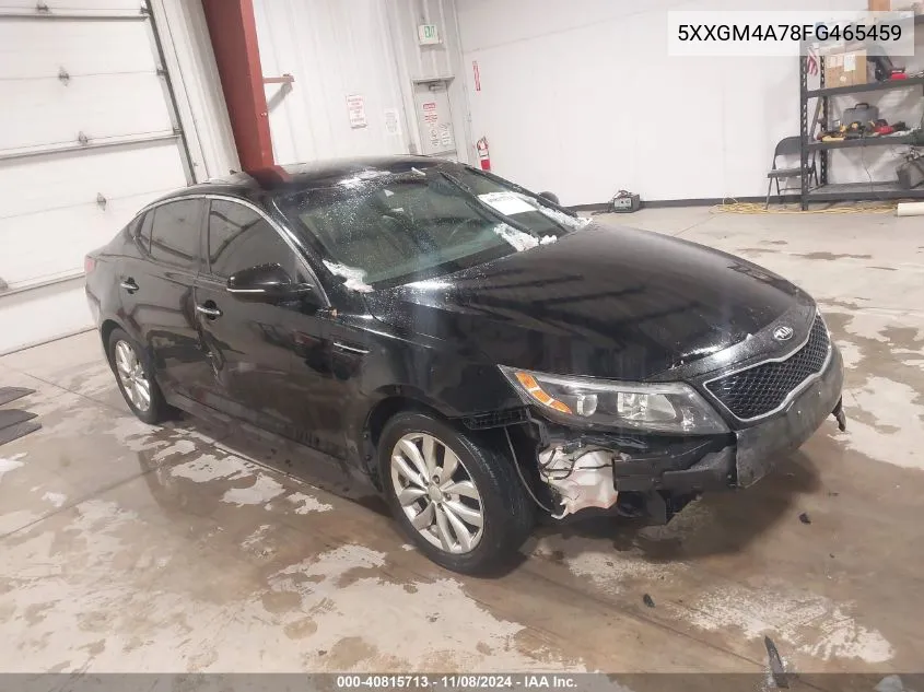 2015 Kia Optima Lx VIN: 5XXGM4A78FG465459 Lot: 40815713