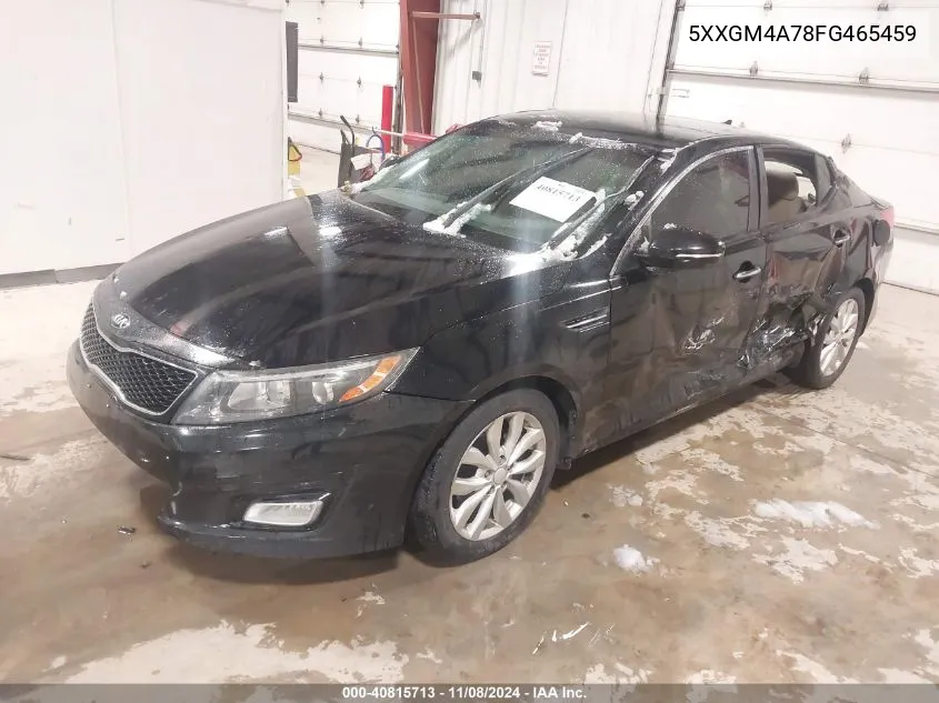 2015 Kia Optima Lx VIN: 5XXGM4A78FG465459 Lot: 40815713