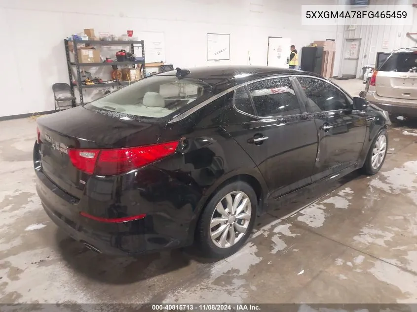 2015 Kia Optima Lx VIN: 5XXGM4A78FG465459 Lot: 40815713