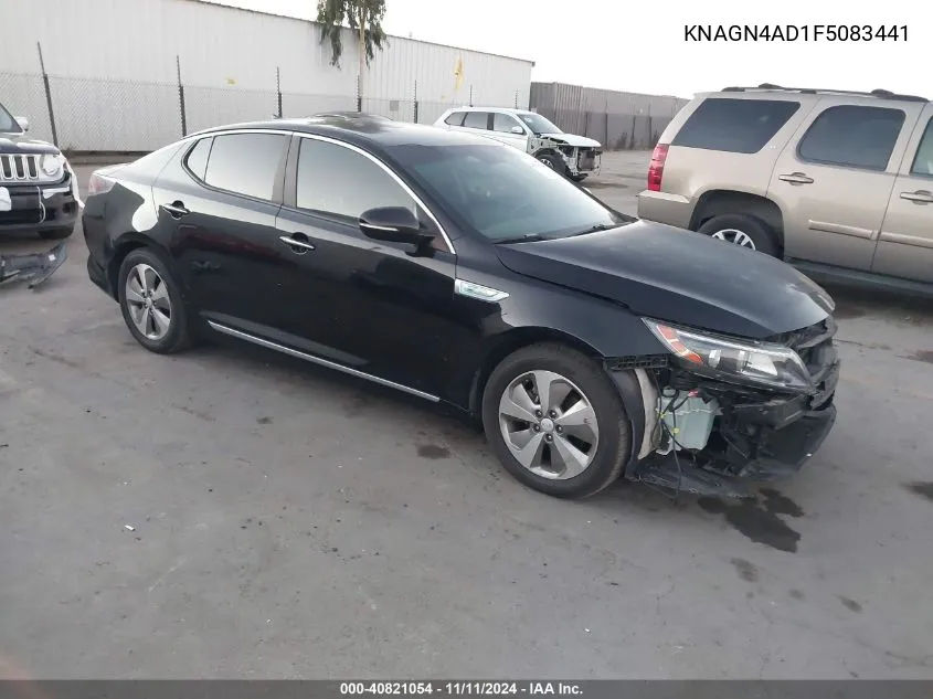 2015 Kia Optima Hybrid Ex VIN: KNAGN4AD1F5083441 Lot: 40821054