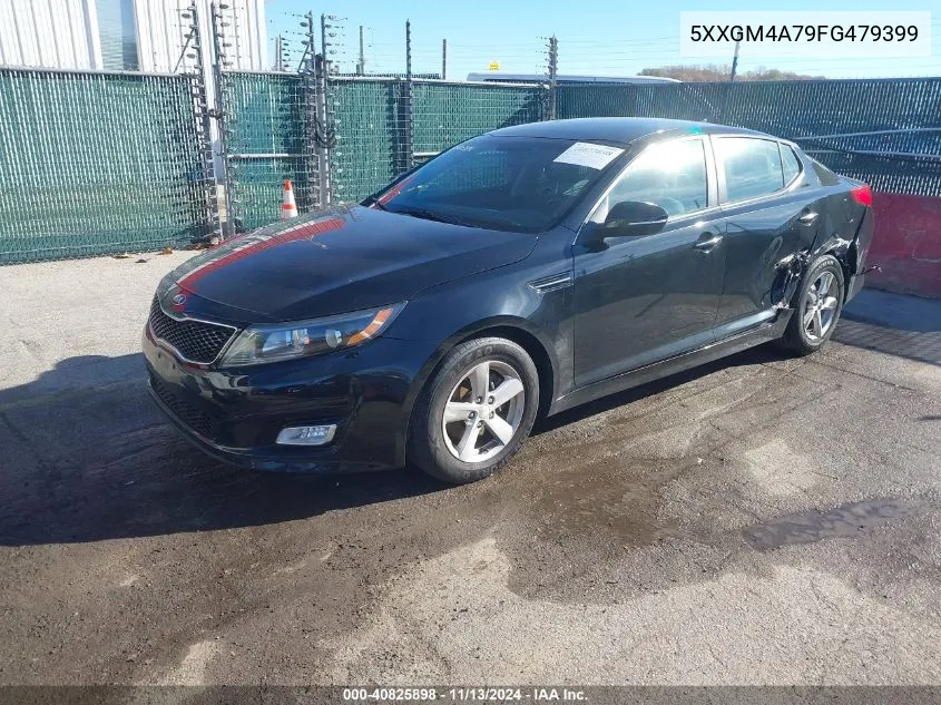 2015 Kia Optima Lx VIN: 5XXGM4A79FG479399 Lot: 40825898