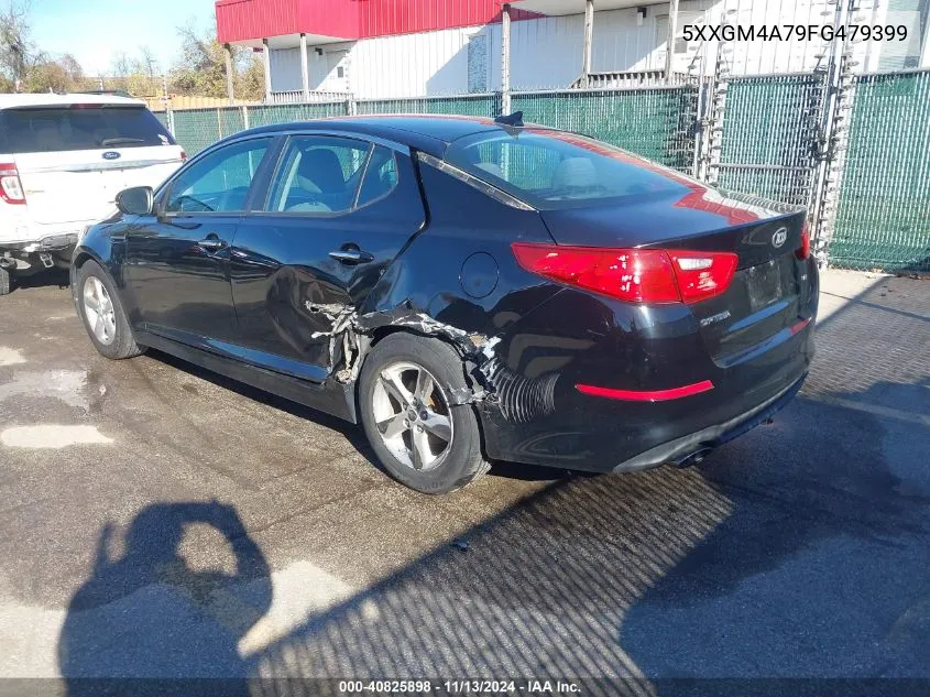 2015 Kia Optima Lx VIN: 5XXGM4A79FG479399 Lot: 40825898