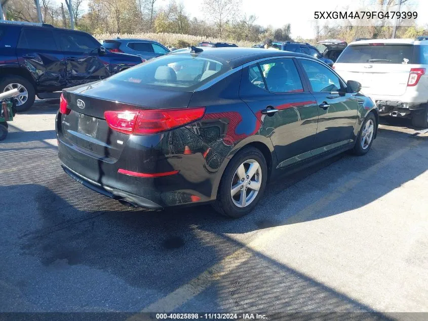 2015 Kia Optima Lx VIN: 5XXGM4A79FG479399 Lot: 40825898