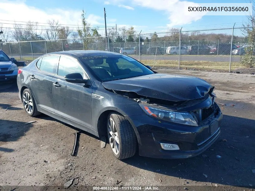 2015 Kia Optima Sx Turbo VIN: 5XXGR4A61FG356060 Lot: 40832240