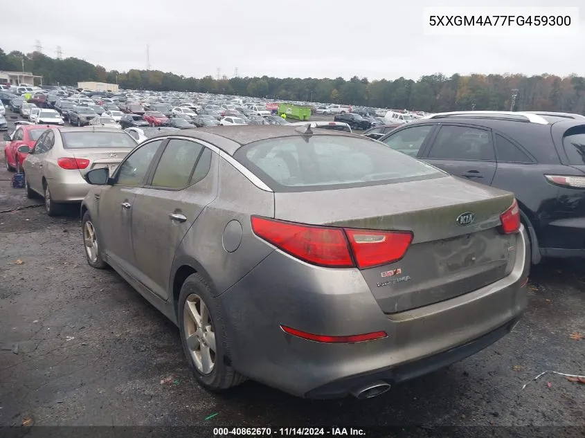 5XXGM4A77FG459300 2015 Kia Optima Lx