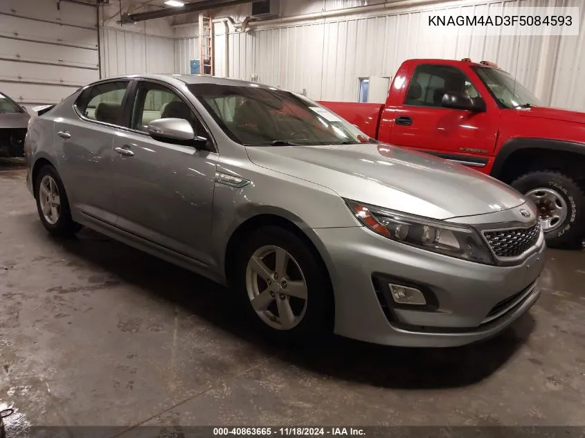 2015 Kia Optima Hybrid VIN: KNAGM4AD3F5084593 Lot: 40863665