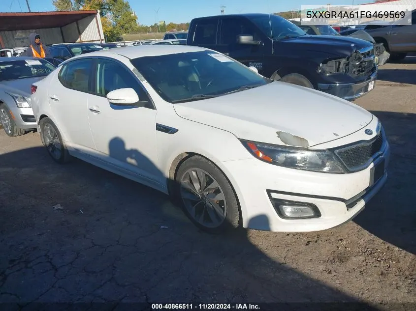 2015 Kia Optima Sx Turbo VIN: 5XXGR4A61FG469569 Lot: 40866511