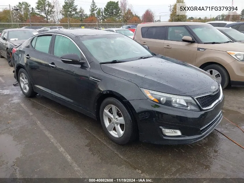 2015 Kia Optima Sx VIN: 5XXGR4A71FG379394 Lot: 40882608