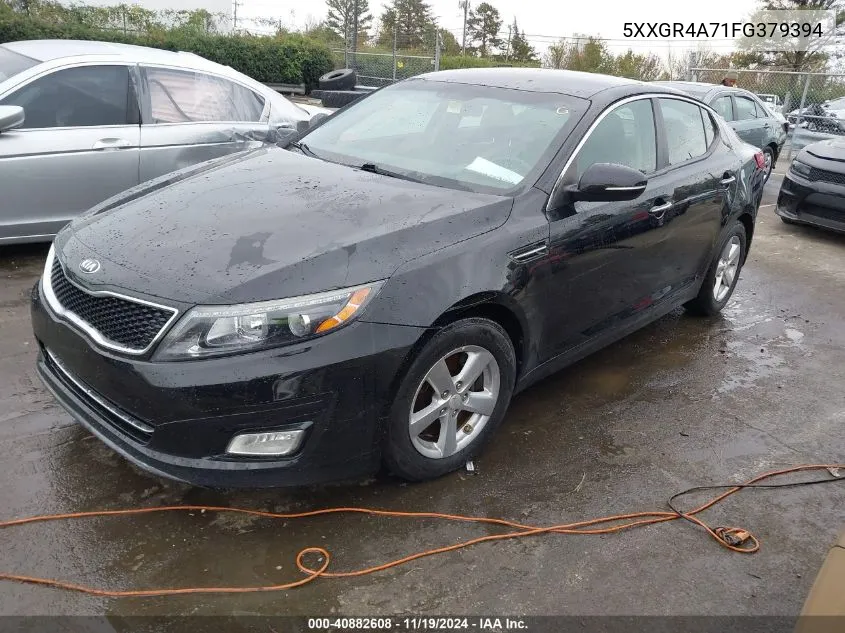 2015 Kia Optima Sx VIN: 5XXGR4A71FG379394 Lot: 40882608