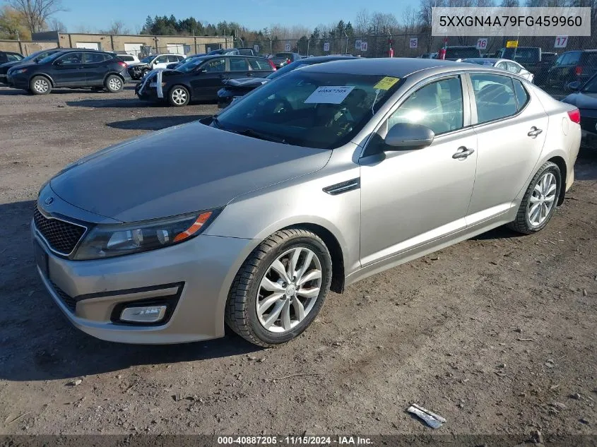 2015 Kia Optima Ex VIN: 5XXGN4A79FG459960 Lot: 40887205