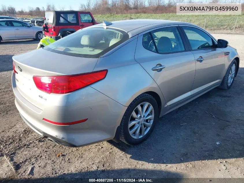 2015 Kia Optima Ex VIN: 5XXGN4A79FG459960 Lot: 40887205