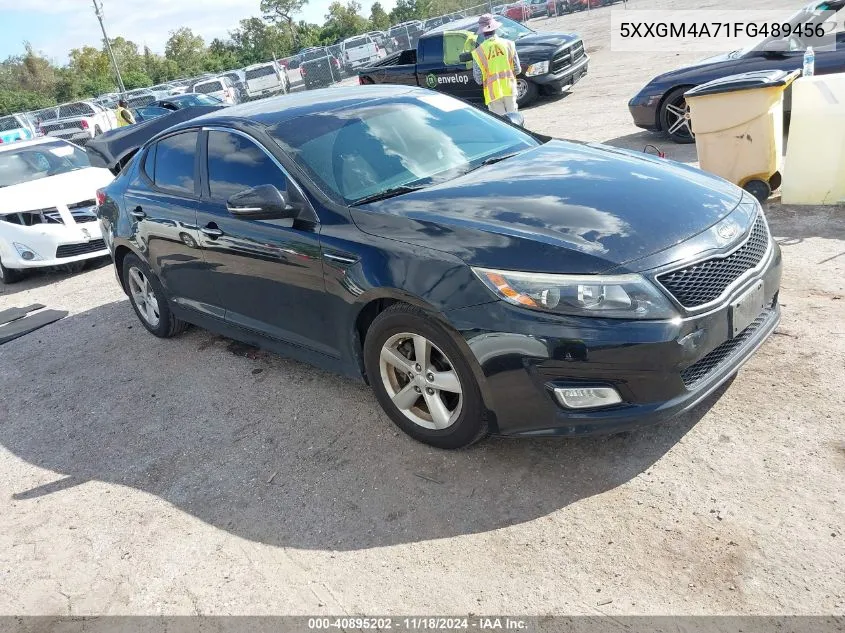 2015 Kia Optima Lx VIN: 5XXGM4A71FG489456 Lot: 40895202