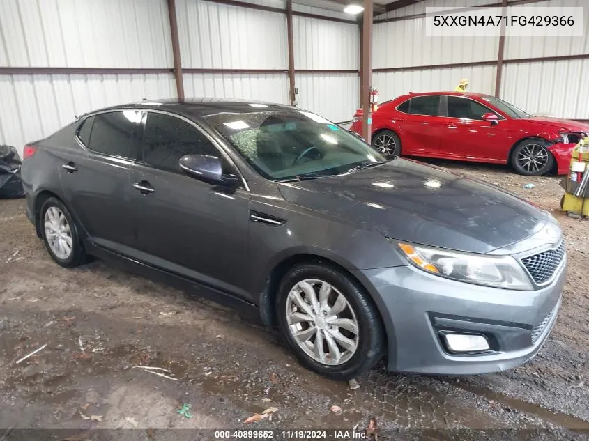 2015 Kia Optima Ex VIN: 5XXGN4A71FG429366 Lot: 40899652