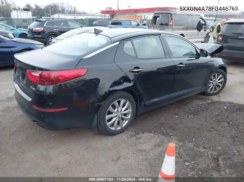 2015 Kia Optima Ex VIN: 5XXGN4A78FG446763 Lot: 40907183