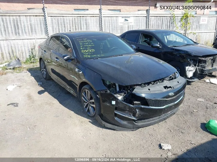 5XXGU4L34GG090844 2016 Kia Optima