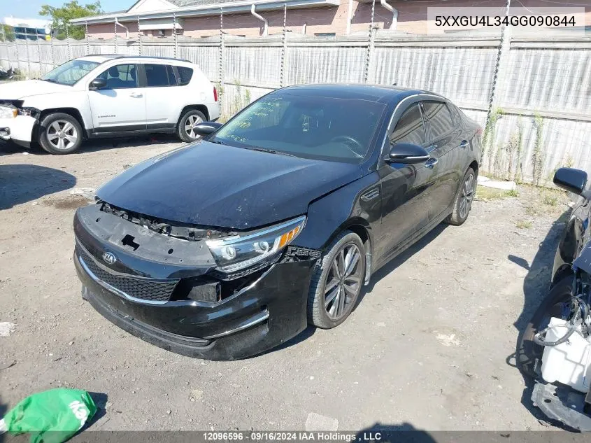 5XXGU4L34GG090844 2016 Kia Optima