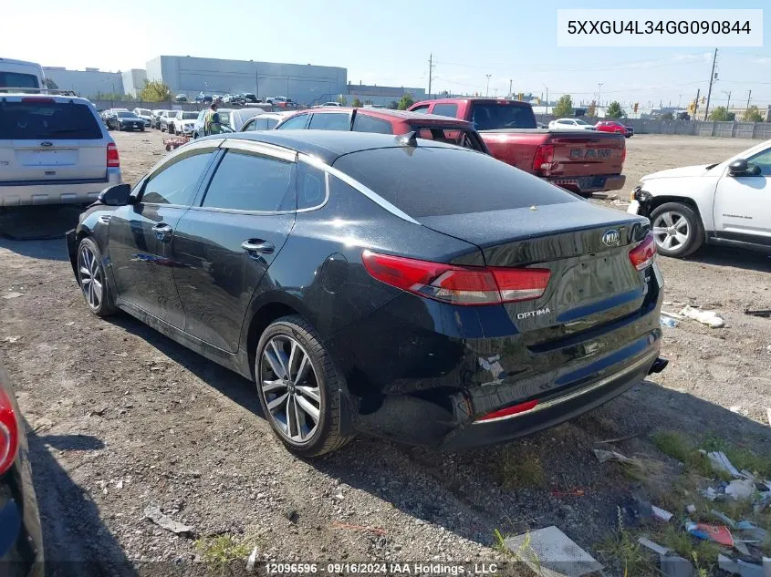 5XXGU4L34GG090844 2016 Kia Optima