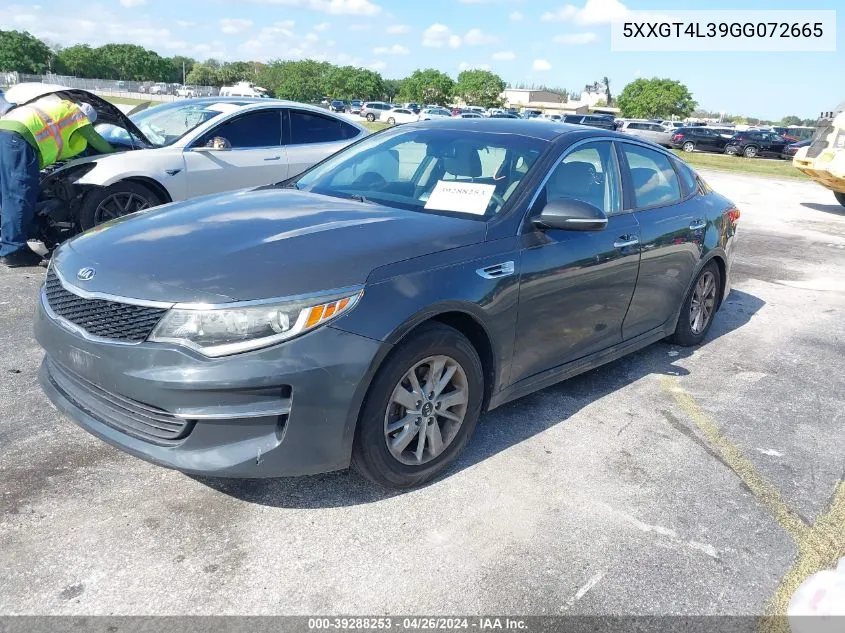 5XXGT4L39GG072665 2016 Kia Optima Lx