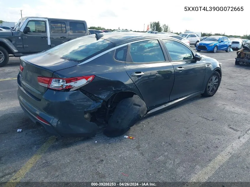 5XXGT4L39GG072665 2016 Kia Optima Lx