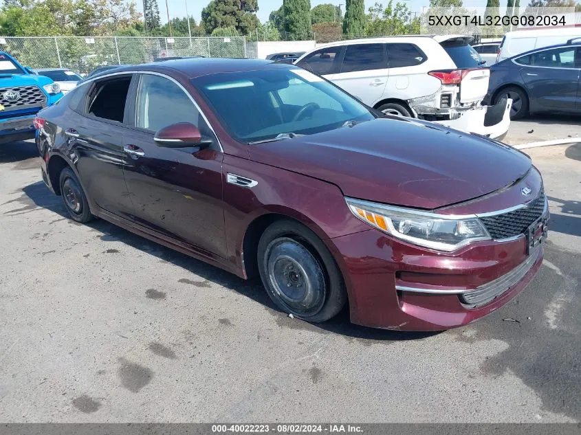 5XXGT4L32GG082034 2016 Kia Optima Lx