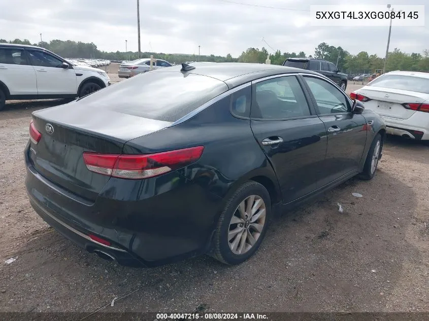 5XXGT4L3XGG084145 2016 Kia Optima Lx