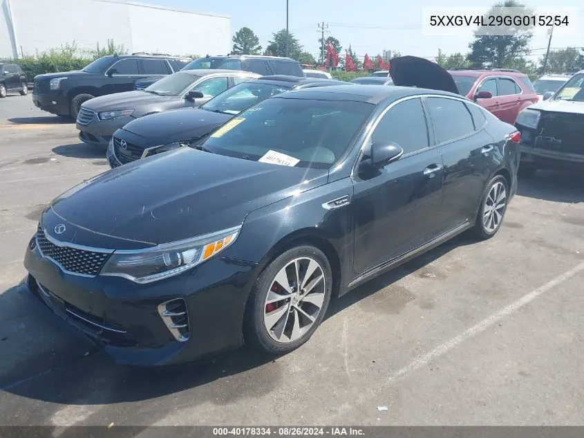 2016 Kia Optima Sxl Turbo VIN: 5XXGV4L29GG015254 Lot: 40178334