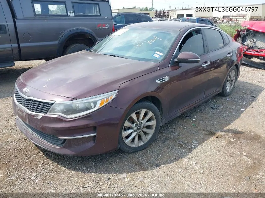 5XXGT4L36GG046797 2016 Kia Optima Lx