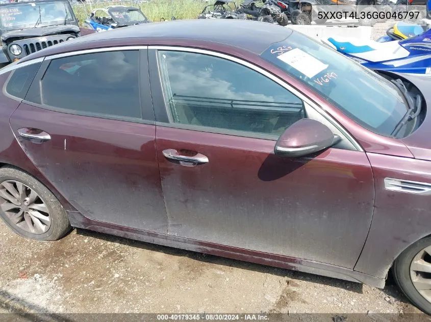 5XXGT4L36GG046797 2016 Kia Optima Lx