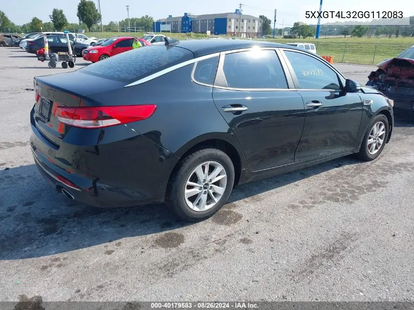 5XXGT4L32GG112083 2016 Kia Optima Lx