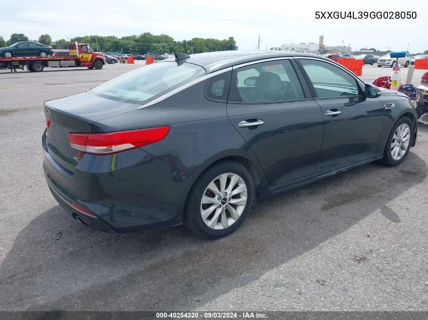 5XXGU4L39GG028050 2016 Kia Optima Ex