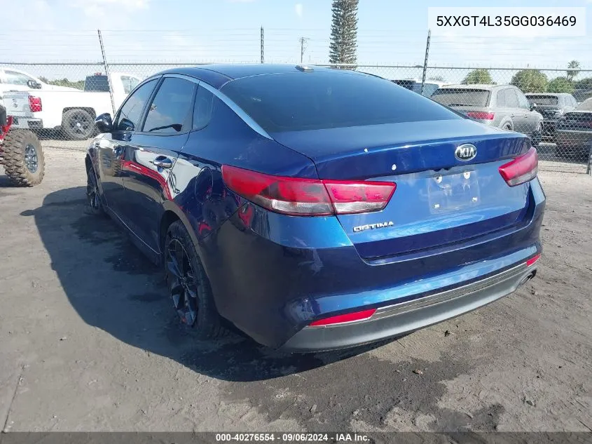 5XXGT4L35GG036469 2016 Kia Optima Lx