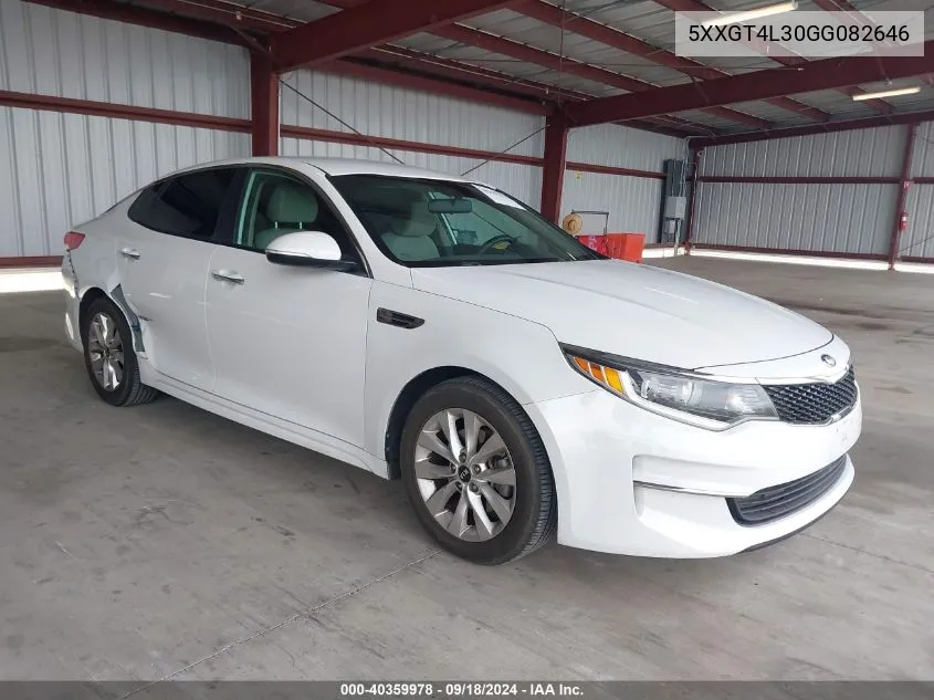 5XXGT4L30GG082646 2016 Kia Optima Lx