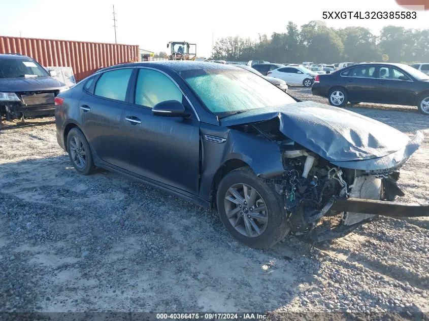 5XXGT4L32G385583 2020 Kia Optima Lx