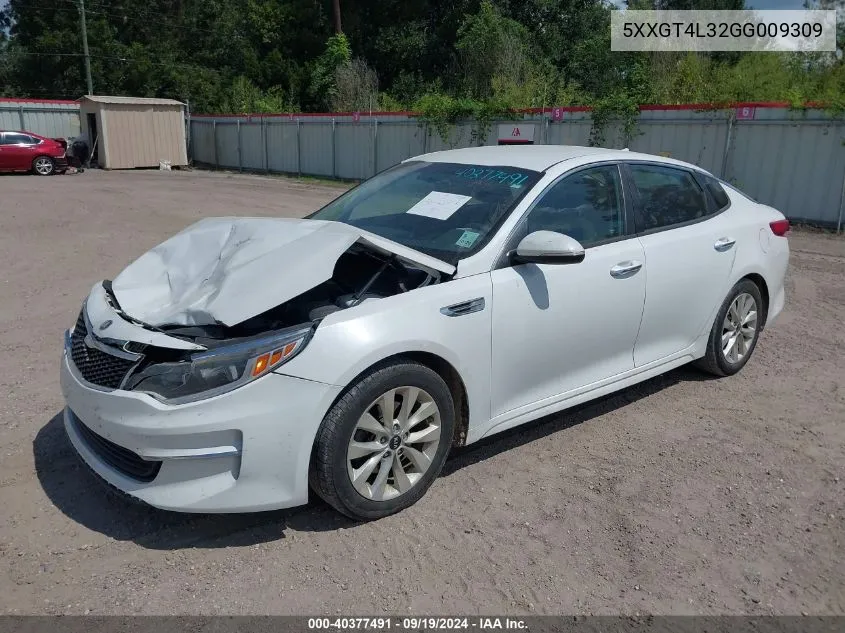 5XXGT4L32GG009309 2016 Kia Optima Lx