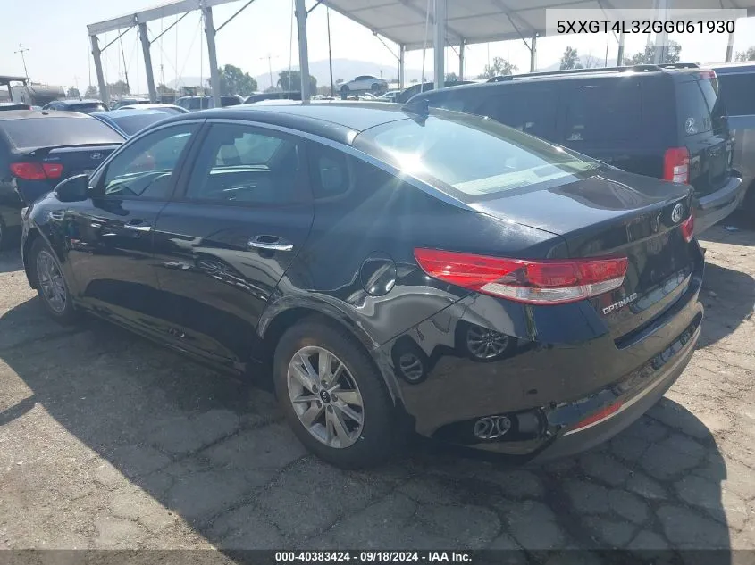 5XXGT4L32GG061930 2016 Kia Optima Lx