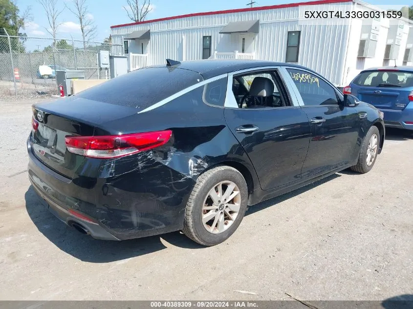 5XXGT4L33GG031559 2016 Kia Optima Lx