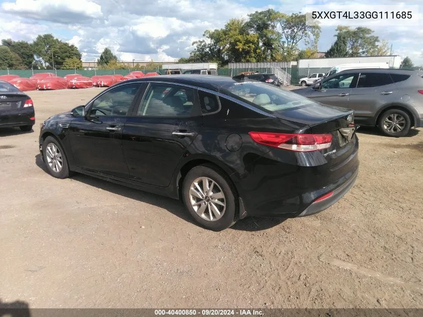 5XXGT4L33GG111685 2016 Kia Optima Lx