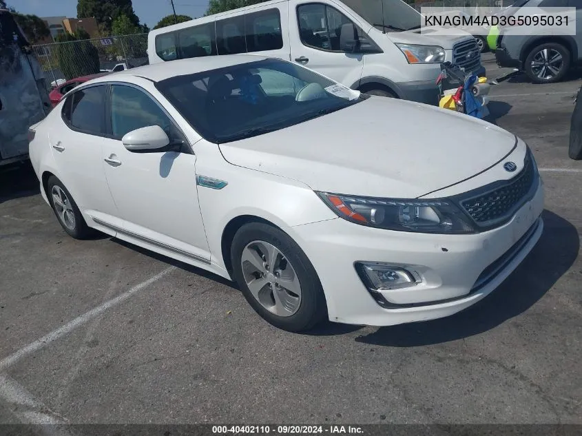 KNAGM4AD3G5095031 2016 Kia Optima Hybrid