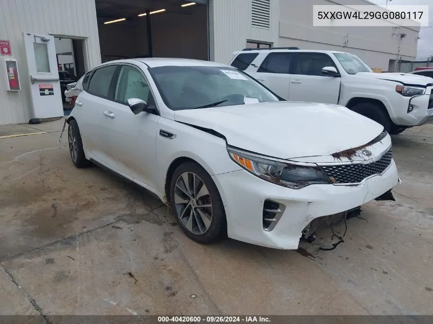 5XXGW4L29GG080117 2016 Kia Optima Sx Turbo